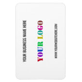 Werbegeschenk für benutzerdefinierte Logo-Namen Magnet (Vertikal)
