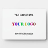 Werbegeschenk für benutzerdefinierte Logos Fotoplatte (Vorderseite)