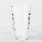 Werbegeschenk für das Logo "Custom Company" Glas (Rechts)
