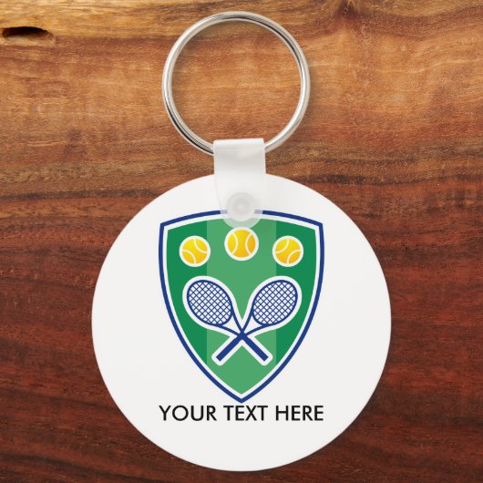 Werbegeschenk für den Schlüsselanhänger des Tennis (Vorderseite)