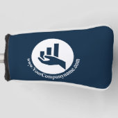Werbegeschenk für Finanzplaner Golf Headcover (Vorderseite)