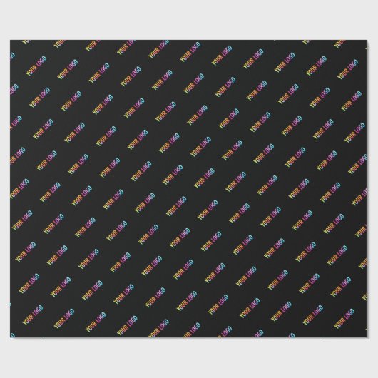 Werbegeschenk für Firmenlogo Geschenkpapier (Flach)