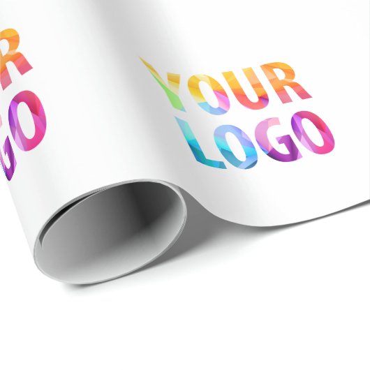 Werbegeschenk für Firmenlogo Geschenkpapier (Rolleneckpunkt)