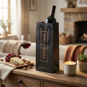 Werbegeschenk für Firmenlogo Geschenktüte Für Weinflaschen