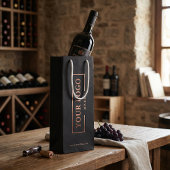 Werbegeschenk für Firmenlogo Geschenktüte Für Weinflaschen