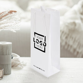 Werbegeschenk für Firmenlogo Geschenktüte Für Weinflaschen