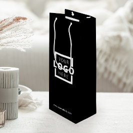 Werbegeschenk für Firmenlogo Geschenktüte Für Weinflaschen