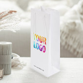 Werbegeschenk für Firmenlogo Geschenktüte Für Weinflaschen