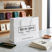 Werbegeschenk für Firmenlogo Große Geschenktüte