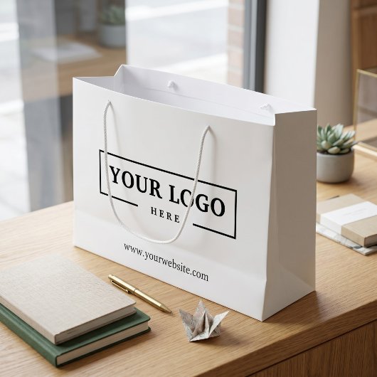 Werbegeschenk für Firmenlogo Große Geschenktüte