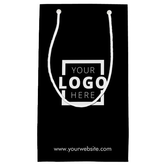 Werbegeschenk für Firmenlogo Kleine Geschenktüte (Vorderseite)