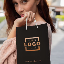 Werbegeschenk für Firmenlogo Mittlere Geschenktüte