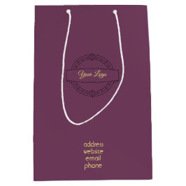 Werbegeschenk für Firmenlogo Mittlere Geschenktüte