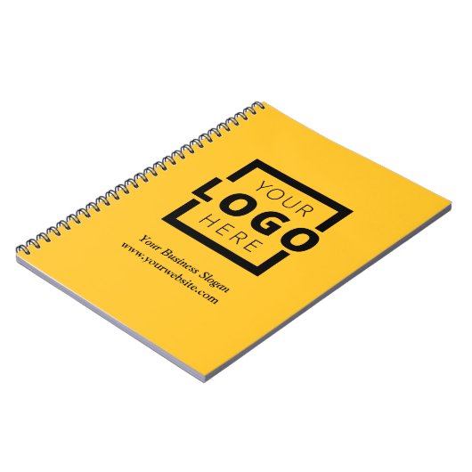 Werbegeschenk für Firmenlogo Notizblock (Linke Seite)