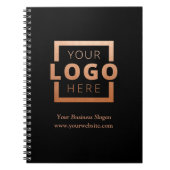 Werbegeschenk für Firmenlogo Notizblock (Vorderseite)