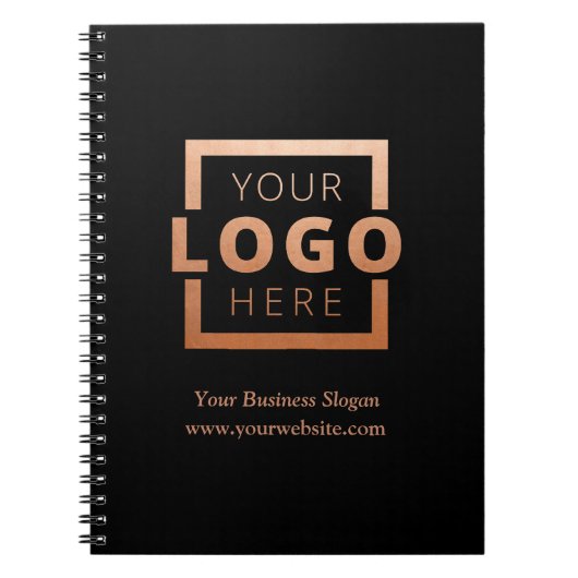 Werbegeschenk für Firmenlogo Notizblock (Vorderseite)