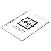 Werbegeschenk für Firmenlogo Notizblock (Linke Seite)