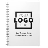 Werbegeschenk für Firmenlogo Notizblock (Vorderseite)