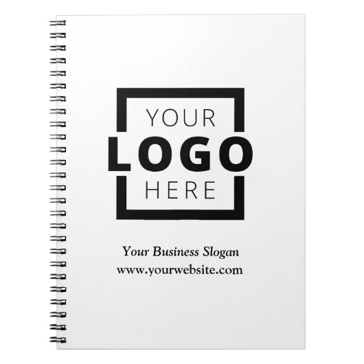 Werbegeschenk für Firmenlogo Notizblock (Vorderseite)