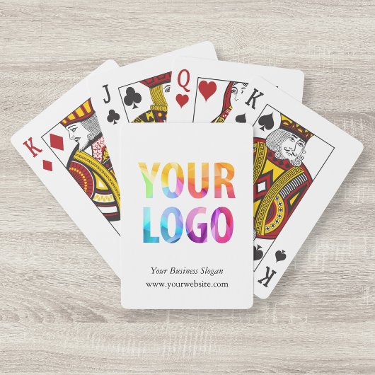 Werbegeschenk für Firmenlogo Spielkarten
