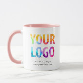 Werbegeschenk für Firmenlogo Tasse (Links)
