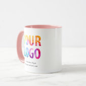 Werbegeschenk für Firmenlogo Tasse (Vorderseite Links)