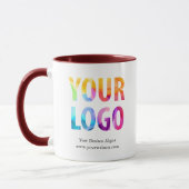 Werbegeschenk für Firmenlogo Tasse (Links)