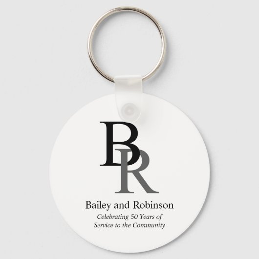 Werbegeschenk für Ihr Berufliches Logo Schlüsselanhänger (Vorderseite)