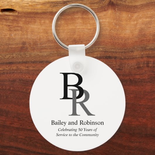 Werbegeschenk für Ihr Berufliches Logo Schlüsselanhänger (Vorderseite)