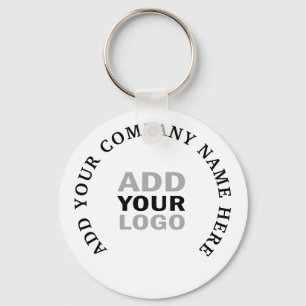 Werbegeschenk für Ihre Logofirma hinzufügen Schlüsselanhänger
