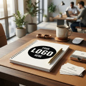 Werbegeschenk für kundenspezifische Logos Notizblock