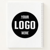 Werbegeschenk für kundenspezifische Logos Notizblock (Rückseite)