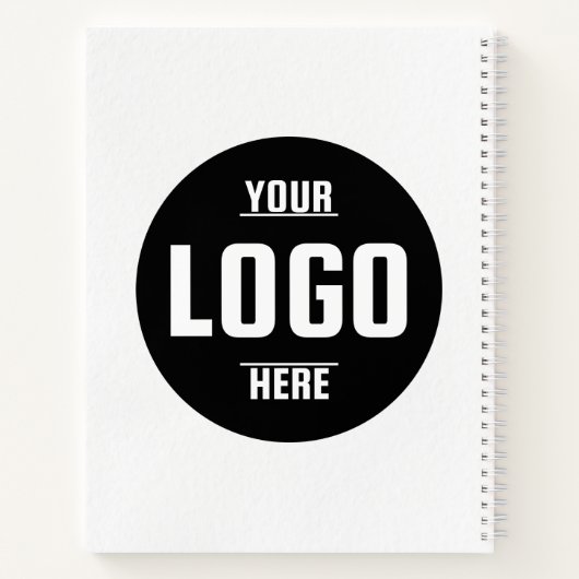 Werbegeschenk für kundenspezifische Logos Notizblock (Rückseite)