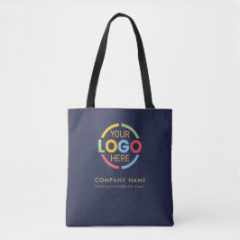 Werbegeschenk für Navy Blue Business Company-Logo Tasche