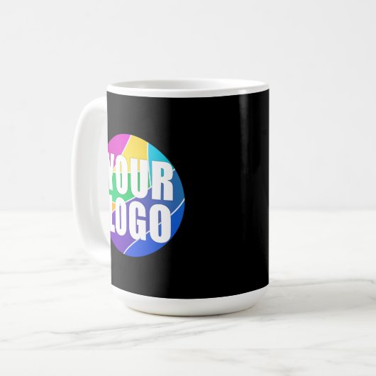 Werbegeschenk für Unternehmen Corporate-Logo Kaffeetasse (Vorderseite Links)