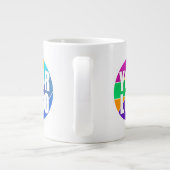 Werbegeschenk für Unternehmen Jumbo-Tasse (Rückseite)