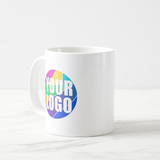 Werbegeschenk für Unternehmen Kaffeetasse (Vorderseite Links)