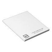 Werbegeschenk für Unternehmen mit benutzerdefinier Notizblock (angewinkelt)