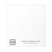 Werbegeschenk für Unternehmen mit benutzerdefinier Notizblock (Vorderseite)