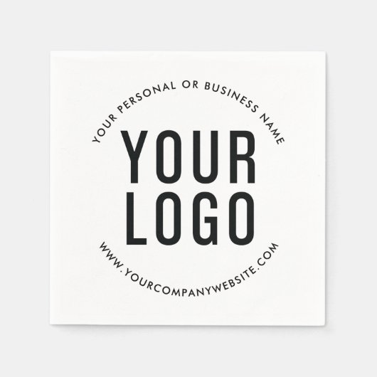 Werbegeschenk für Unternehmen Serviette (Vorderseite)