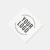 Werbegeschenk für Unternehmen Serviette (Ecke)