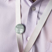 Werbegeschenk-Logo für Unternehmen mit Markenbezei Button