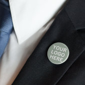 Werbegeschenk-Logo für Unternehmen mit Markenbezei Button