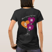 Werbegeschenk Muttertag Logo Social Connect T-Shirt (Rückseite)