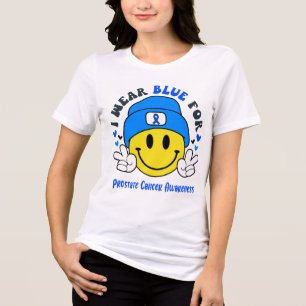 Werbegeschenke für Prostatakrebs Tri-Blend Shirt