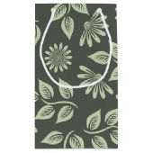 Werbegeschenktafeln für Unternehmen mit String-Han Kleine Geschenktüte (Rückseite)