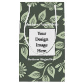 Werbegeschenktafeln für Unternehmen mit String-Han Kleine Geschenktüte (Vorderseite)