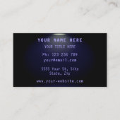 Werbegeschenkte Gestaltung Visitenkarte (Vorderseite)