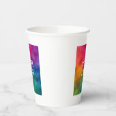 Werbegeschmackvolle Corporate Event einfach sauber Pappbecher (Links)