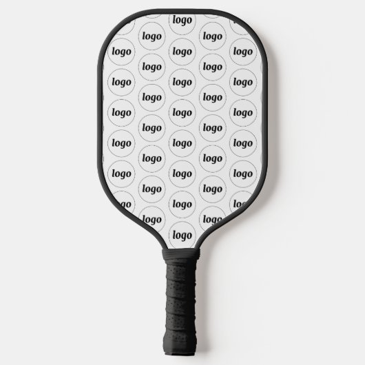 Werbegestaltung für einfache Logos Pickleball Schläger (Rückseite)